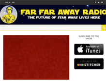 Tablet Screenshot of farfarawayradio.com